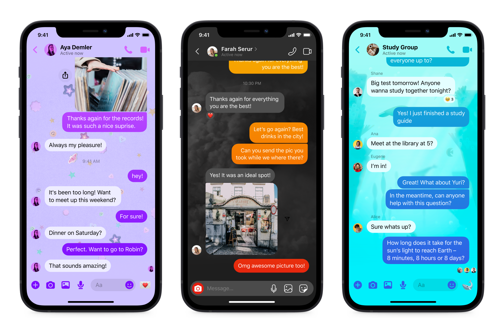 New Chat Themes and More, Now on Messenger – Snap-Tech News